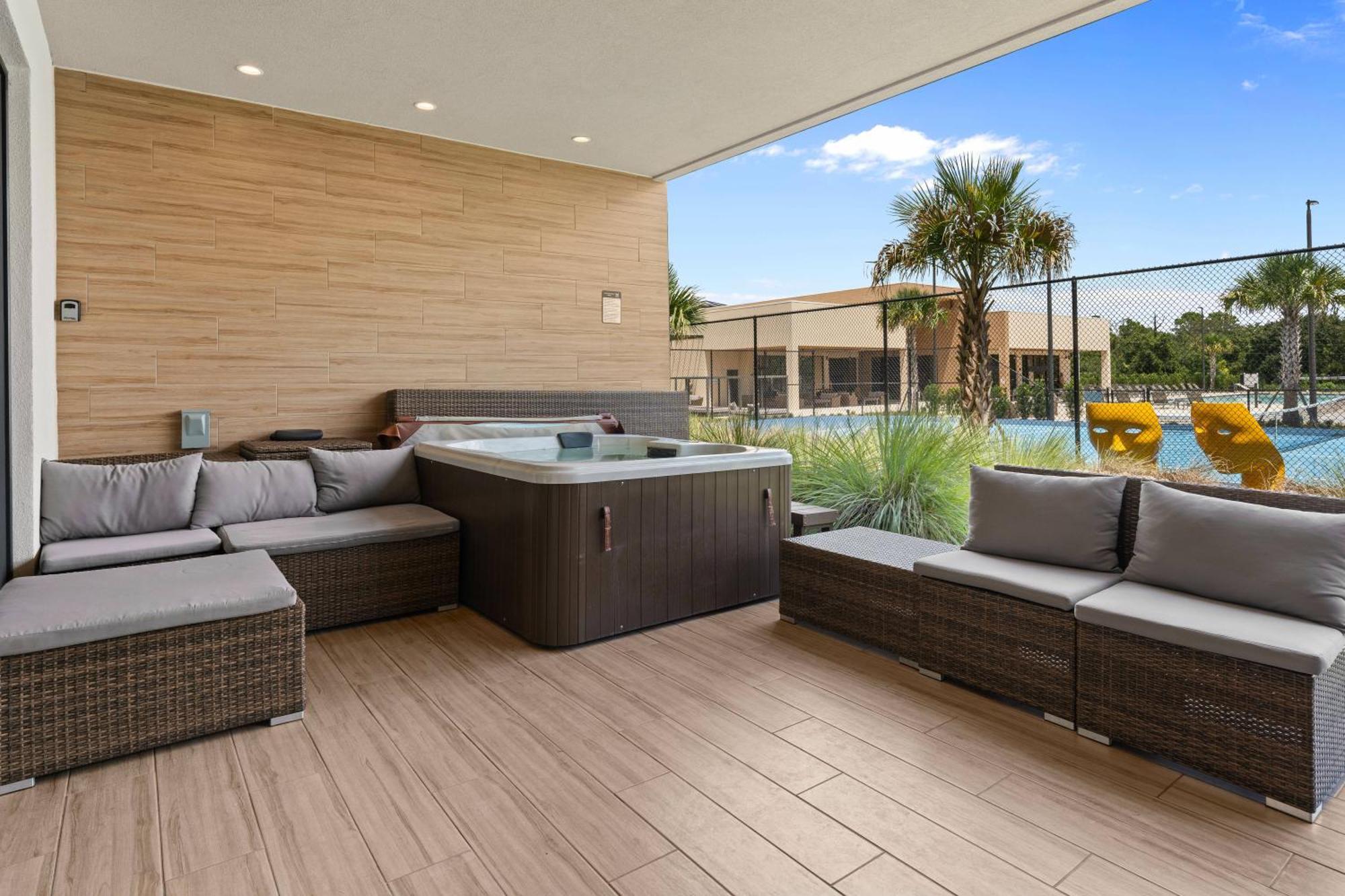 7583 Magic Village Jacuzzi 3 Suites Near 192 And Disney Orlando Exterior foto